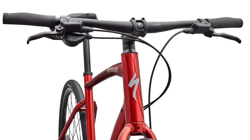 Specialized Sirrus X 3.0 Hybrid Bike 2026 in Gloss Cayenne Metallic / Dolomite Metallic Frost Reflective-4