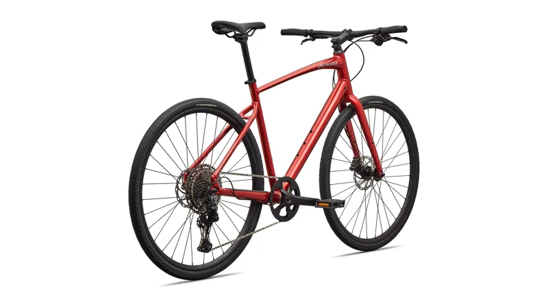 Specialized Sirrus X 3.0 Hybrid Bike 2026 in Gloss Cayenne Metallic / Dolomite Metallic Frost Reflective-1