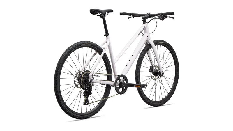 Specialized Sirrus X 2.0 Step-Through Hybrid Bike 2026 in Gloss Rose Shimmer / Metallic Obsidian Frost Reflective-1