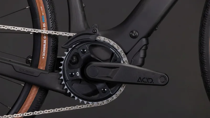 Cube Nuroad Hybrid C:62 EXC 400X Electric Gravel Bike 2026 in Blackline -4