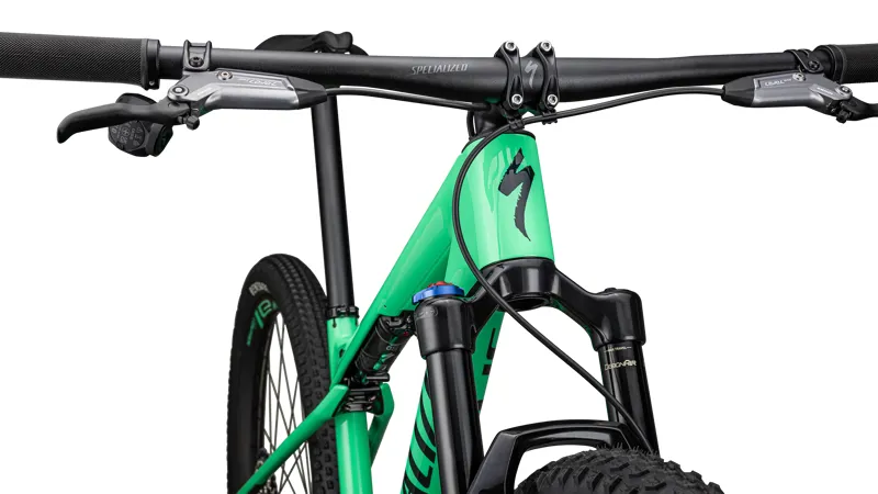 Specialized Epic World Cup Expert Full Suspension Mountain Bike 2025 in Electric Green/Forest Green-4