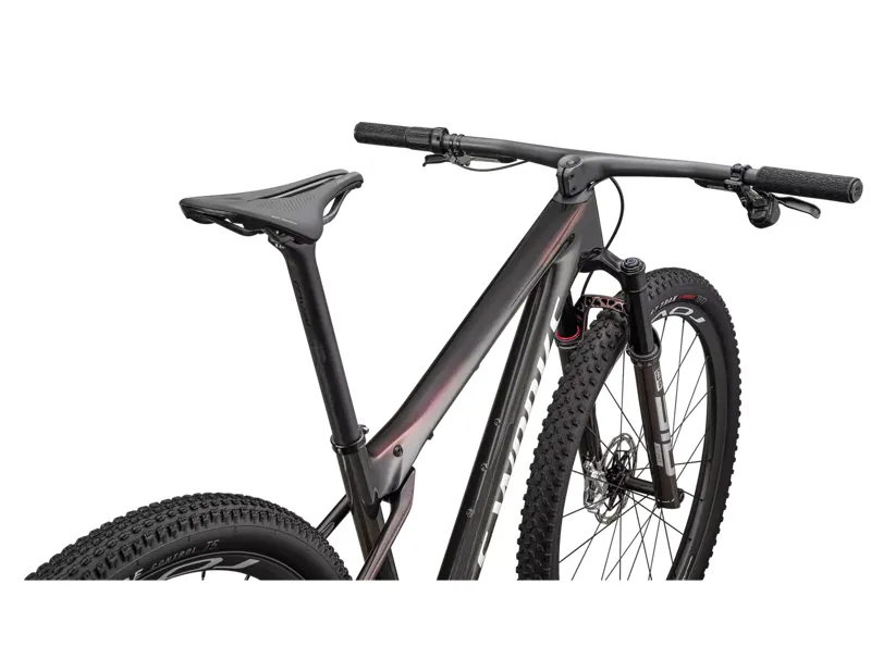 Specialized S-Works Epic World Cup Full Suspension Mountain Bike 2026 in Carbon/Red Pearl/Chameleon Fade-3