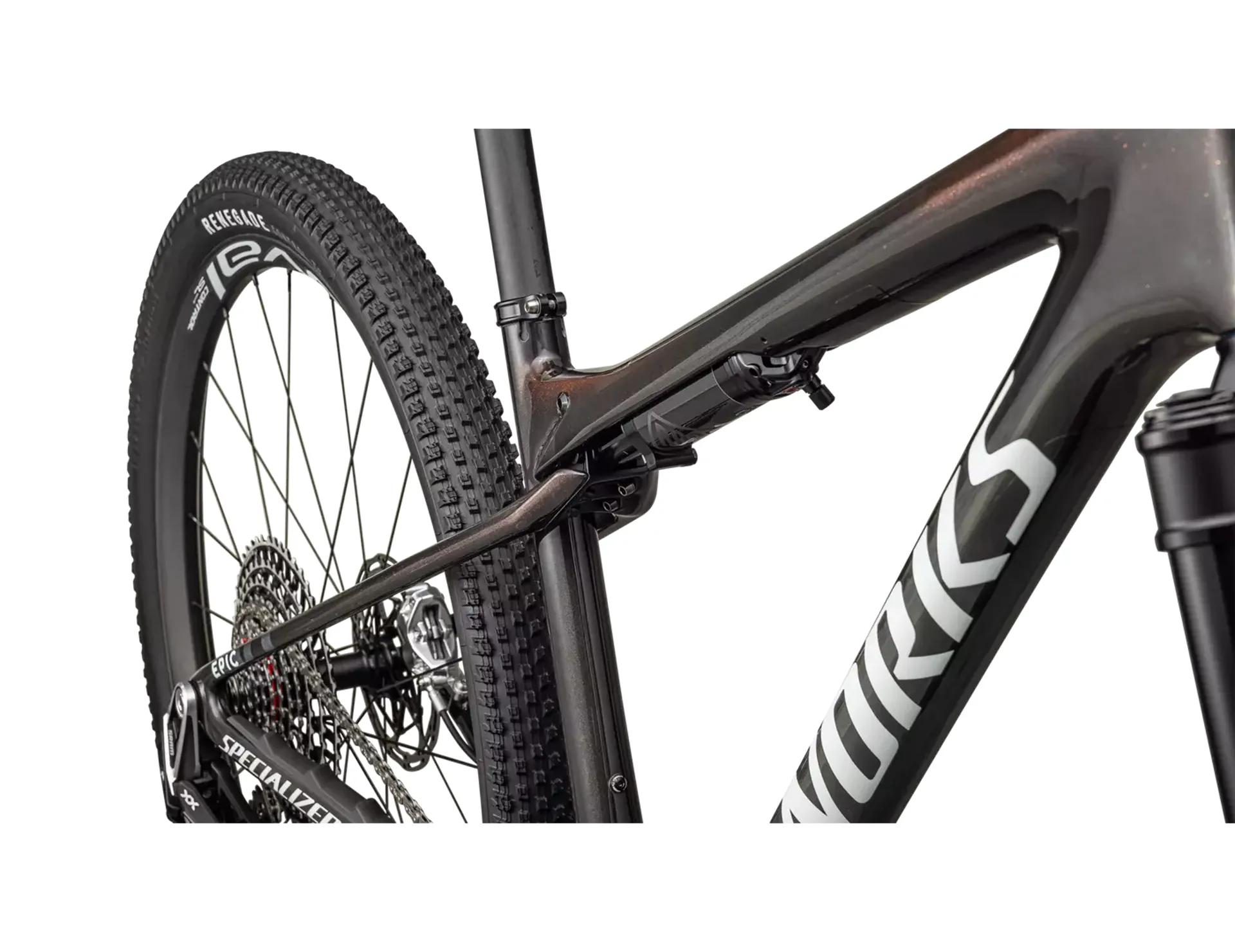 Cadre VTT Specialized S-Works Epic Suspension Complète - Taille Large 19", Fourche Fox, Occasion En Bon état
