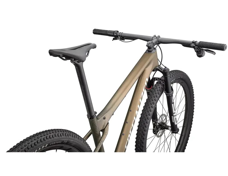 Specialized Epic World Cup Pro Full Suspension Mountain Bike 2026 in Burnt Gold/Liquid Metal-3