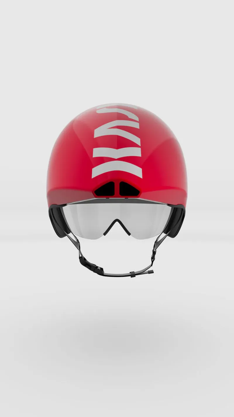 Kask Mistral Helmet in Black/Red-1
