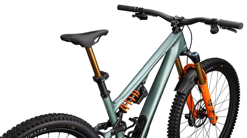 Specialized S-Works Stumpjumper 15 LTD Carbon Full Suspension MTB 2025 in Gloss Fjord Metallic-3