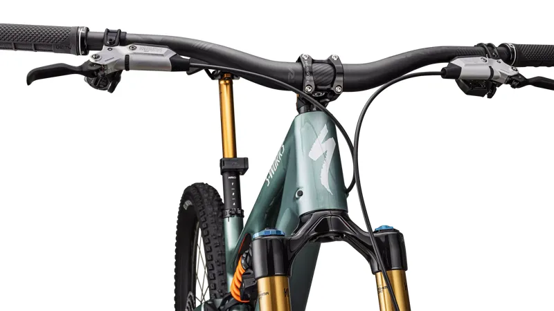 Specialized S-Works Stumpjumper 15 LTD Carbon Full Suspension MTB 2025 in Gloss Fjord Metallic-4