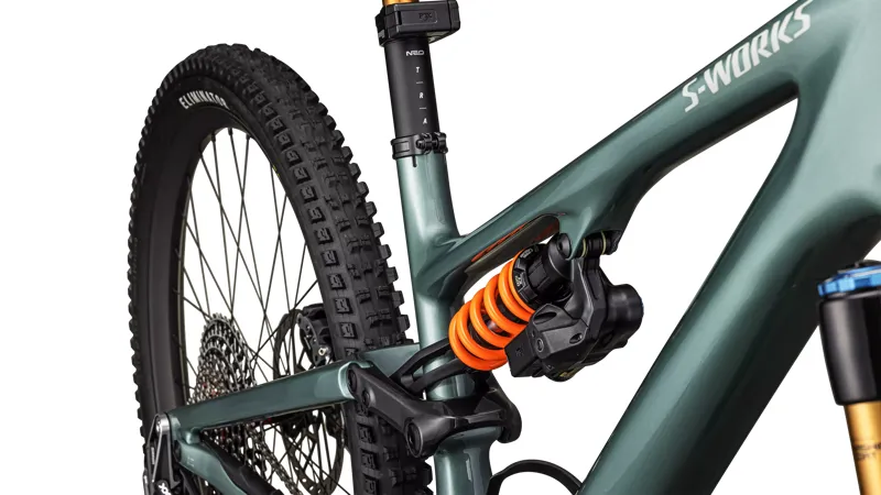 Specialized S-Works Stumpjumper 15 LTD Carbon Full Suspension MTB 2025 in Gloss Fjord Metallic-5