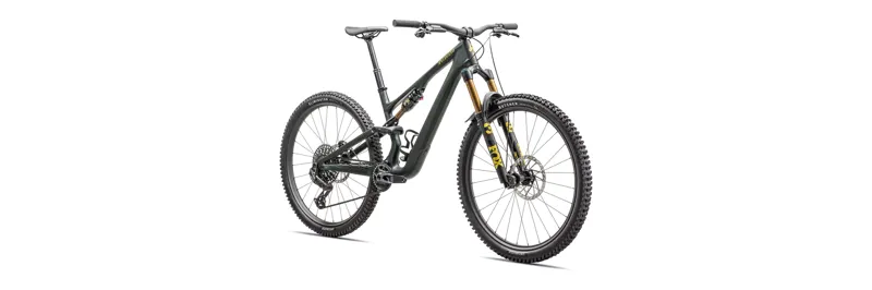 Specialized Stumpjumper 15 Pro T-Type Full Suspension Mountain Bike 2025 in Satin Green Tint-1
