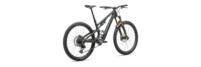 Specialized Stumpjumper 15 Pro T-Type Full Suspension Mountain Bike 2025 in Satin Green Tint-2