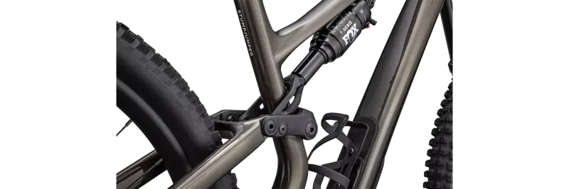 Specialized Stumpjumper 15 Expert T-Type Full Suspension Mountain Bike 2025 in Gloss Gunmetal/White Mount-5