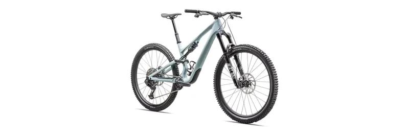 Specialized Stumpjumper 15 Comp T-Type Full Suspension Mountain Bike 2025 in Gloss Seafoam/Silver Dust-1