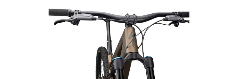 Specialized Stumpjumper 15 Comp T-Type Full Suspension Mountain Bike 2025 in Satin Burnt Gold/Gunmetal-4