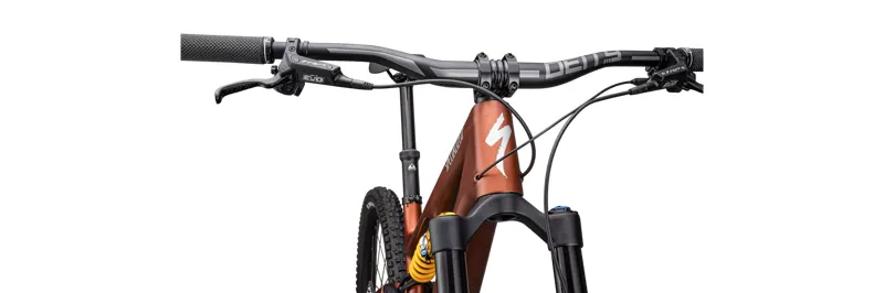 Specialized Stumpjumper 15 Ohlins Coil T-Type Full Suspension Mountain Bike 2025 in Satin Copper Speckle-4