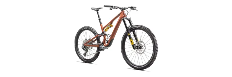Specialized Stumpjumper 15 Ohlins Coil T-Type Full Suspension Mountain Bike 2025 in Satin Copper Speckle-1