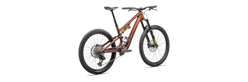 Specialized Stumpjumper 15 Ohlins Coil T-Type Full Suspension Mountain Bike 2025 in Satin Copper Speckle-2