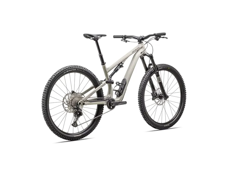 Specialized Stumpjumper 15 Alloy Full Suspension Mountain Bike 2025 in White Mountains/Dark Moss Green-2