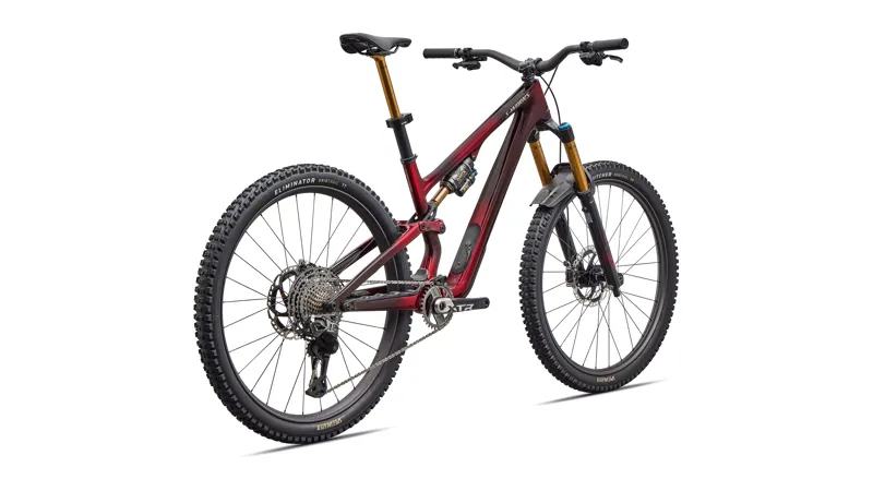 Specialized S-Works Stumpjumper 15 EVO Di2 Full Suspension Mountain Bike 2026 in Solidity / Bordeaux Chrome-2