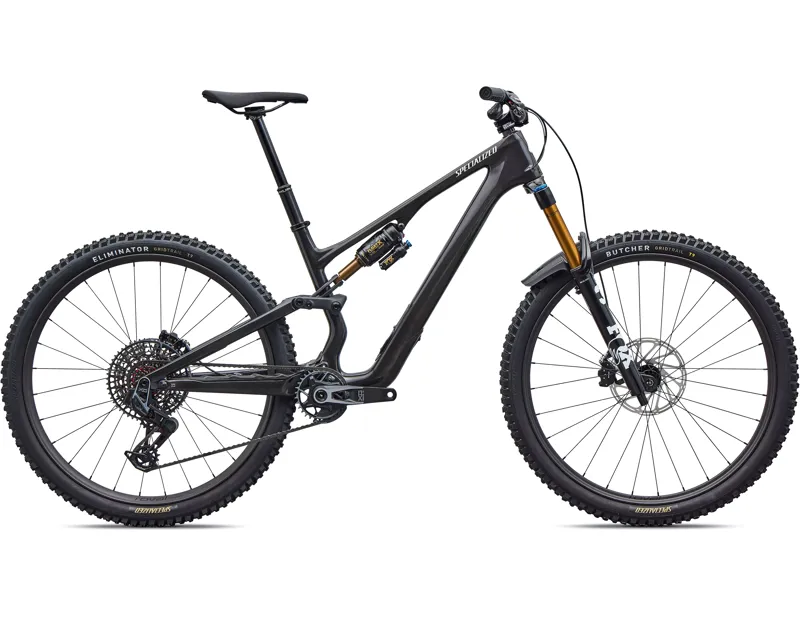 Balfes Bikes Specialized Stumpjumper 15 EVO Pro Full Suspension Mountain Bike 2026 in Gloss Carbon / White | Free postage over £30, £10 off first order, price match & 0% finance.