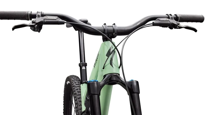 Specialized Stumpjumper 15 EVO Expert Full Suspension Mountain Bike 2026 in Gloss Pistachio / Dark Moss Green-4