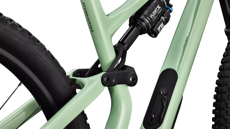 Specialized Stumpjumper 15 EVO Expert Full Suspension Mountain Bike 2026 in Gloss Pistachio / Dark Moss Green-5