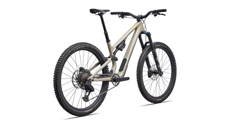 Specialized Stumpjumper 15 EVO Comp Full Suspension Mountain Bike 2026 in Satin Sandstone Metallic / California Sunshine-2