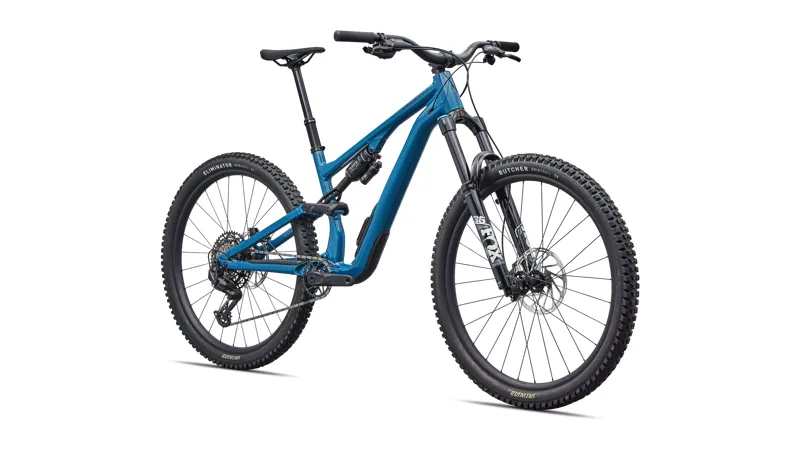 Specialized Stumpjumper 15 EVO Alloy Comp Full Suspension Mountain Bike 2026 in Gloss Grey Blue / Cast Blue Metallic-1