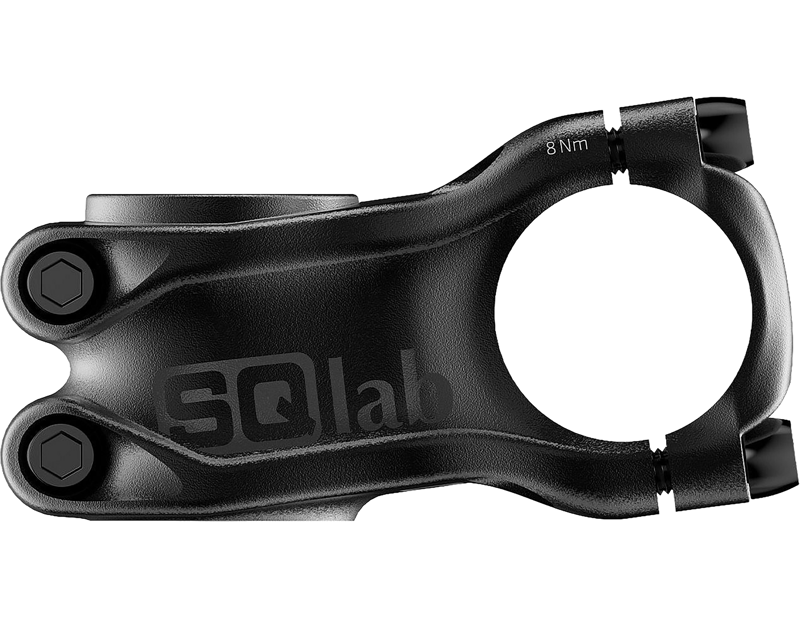 SQlab 80X 31.8X6D Stem in Black-1