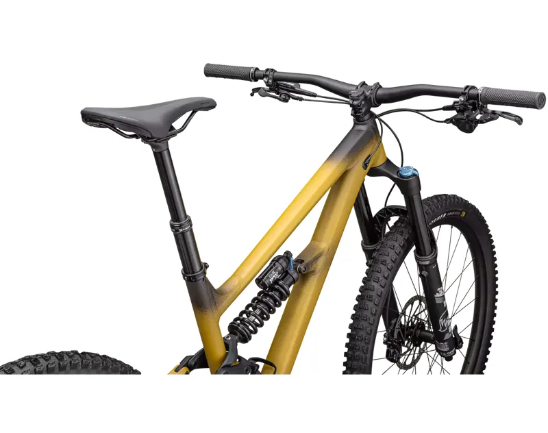 Specialized Status 2 170 Full Suspension Mountain Bike 2026 in Harvest Gold/Obsidian/Dune White-4