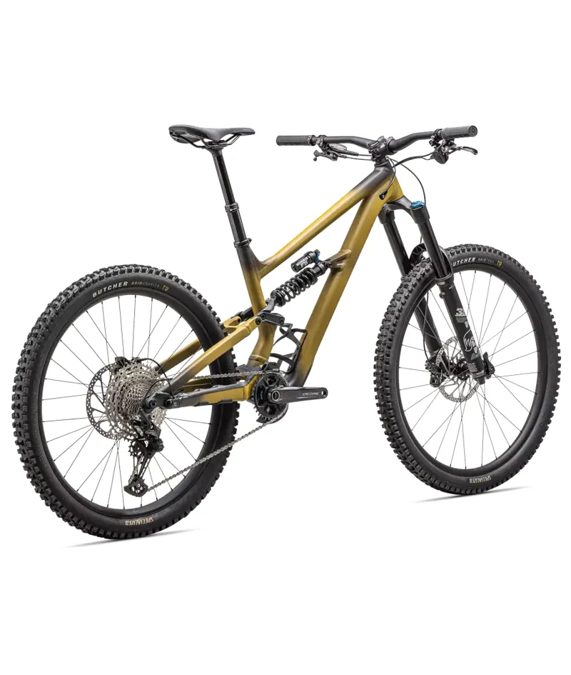 Specialized Status 2 170 Full Suspension Mountain Bike 2026 in Harvest Gold/Obsidian/Dune White-1