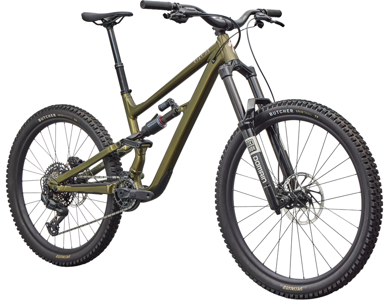 Specialized Status 170 2 Full Suspension Mountain Bike 2026 in Gloss Laurel Green Metallic-2