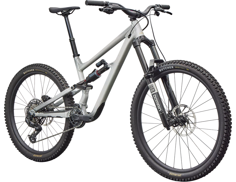 Specialized Status 170 2 Full Suspension Mountain Bike 2026 in Gloss Shadow Silver-2