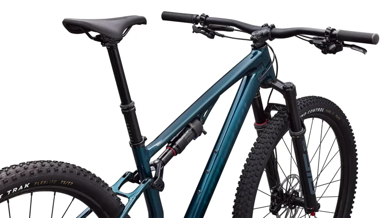 Specialized Chisel Comp Full Suspension Mountain Bike 2026 in Gloss Emerald Metallic / Satin Emerald Metallic-3