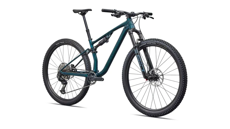 Specialized Chisel Comp Full Suspension Mountain Bike 2026 in Gloss Emerald Metallic / Satin Emerald Metallic-1