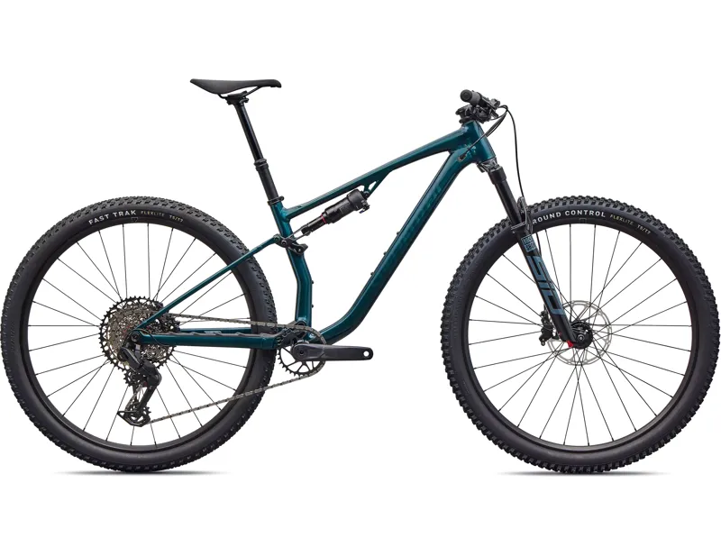 Specialized Chisel Comp Full Suspension Mountain Bike 2026 in Gloss Emerald  Metallic Satin Emerald Metallic
