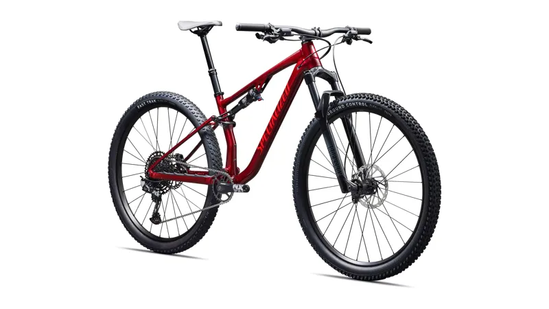 Specialized Chisel Full Suspension Mountain Bike 2026 in Gloss Red Sky / Vivid Red-1