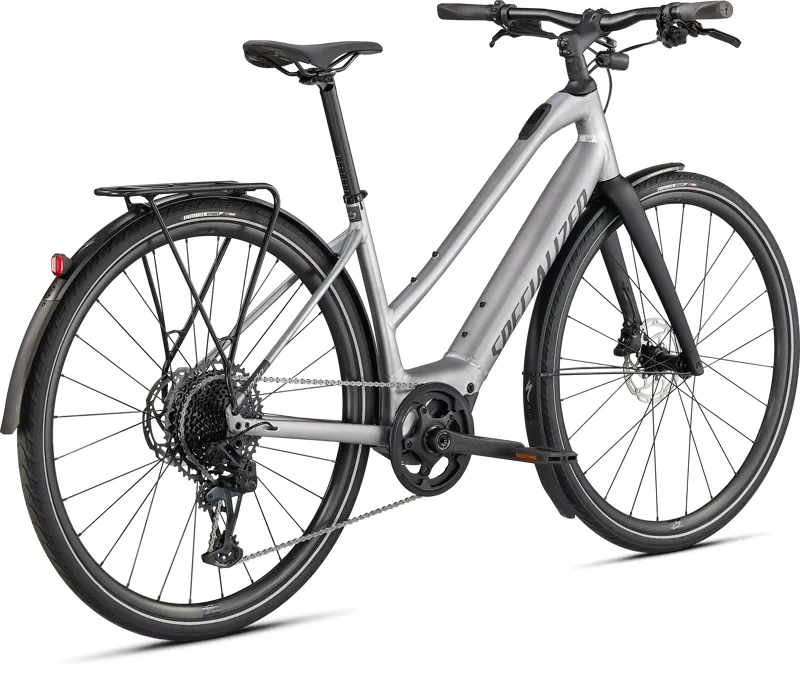 Specialized Turbo Vado SL 5.0 Step-Through EQ Electric Hybrid Bike 2024 in Silver-2