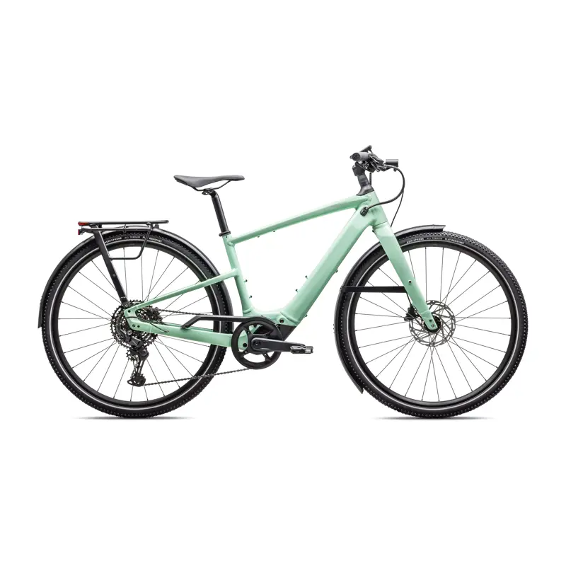 Balfes Bikes Specialized Turbo Vado SL 2 4.0 EQ Electric Hybrid Bike 2026 in Green Oasis Dune White Frost | Free postage over £30, £10 off first order, price match & 0% finance.