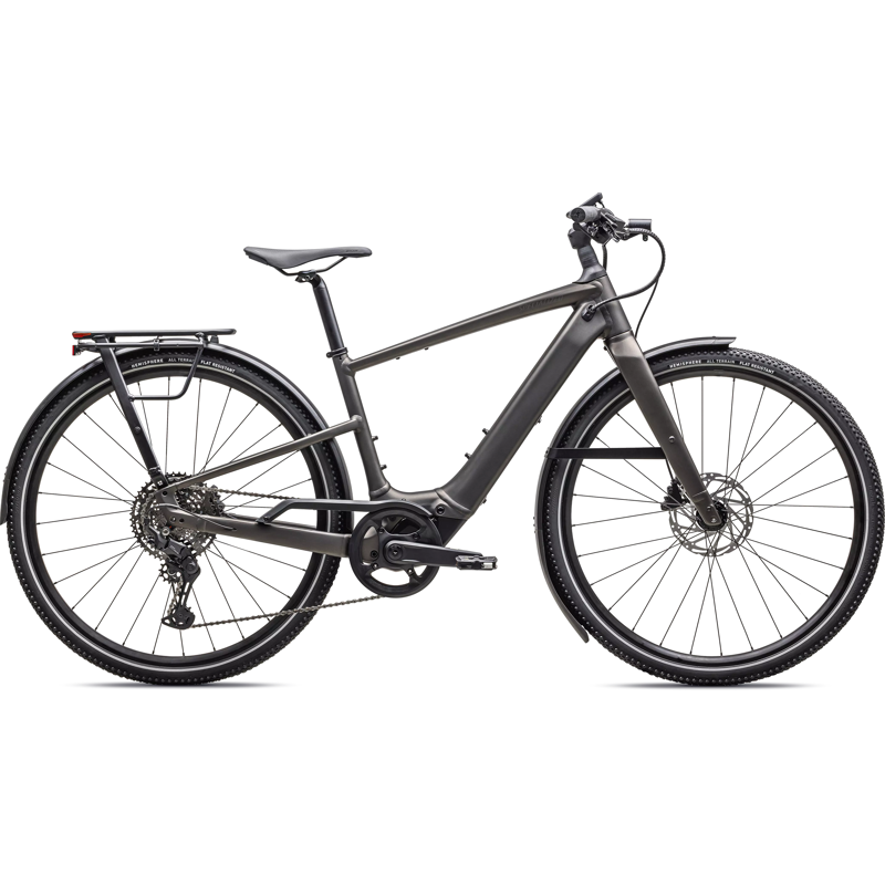 Balfes Bikes Specialized Turbo Vado SL 2 4.0 EQ Electric Hybrid Bike 2026 in Satin Gunmetal/Smoke Frost | Free postage over £30, £10 off first order, price match & 0% finance.