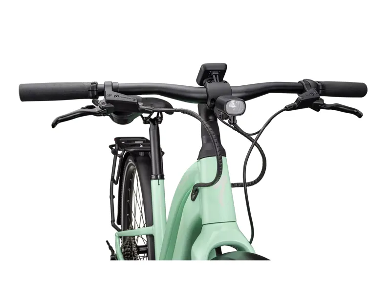 Specialized Turbo Vado SL 2 4.0 EQ Step- Through Electric Hybrid Bike 2026 in Green Oasis Dune White Fros-3