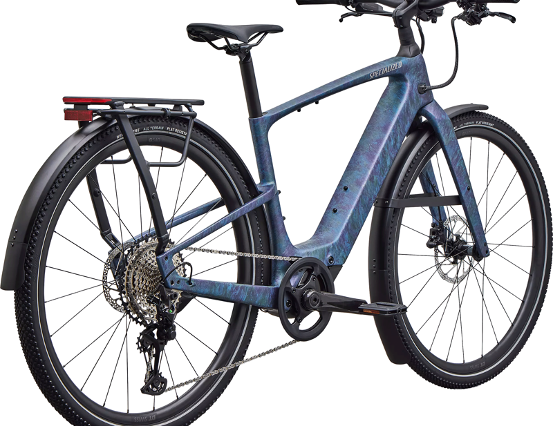 Specialized Turbo Vado SL 2 6.0 EQ Carbon Electric Hybrid Bike 2027 in Carbon Grey Blue Desert-2