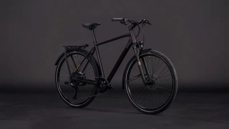 Cube Kathmandu SLX Hybrid Bike 2026 in SolarEclipse/Gold-6