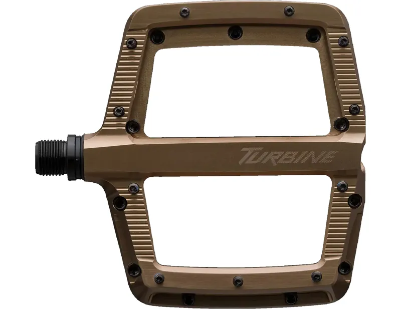 Race Face Turbine Pedals in Kash Money Gold-1