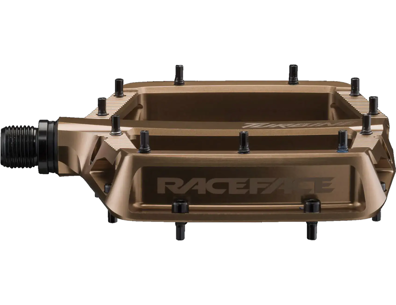 Race Face Turbine Pedals in Kash Money Gold-2
