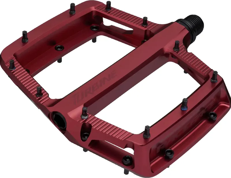 Balfes Bikes Race Face Turbine Pedals in Red | Free postage over £30, £10 off first order, price match & 0% finance.