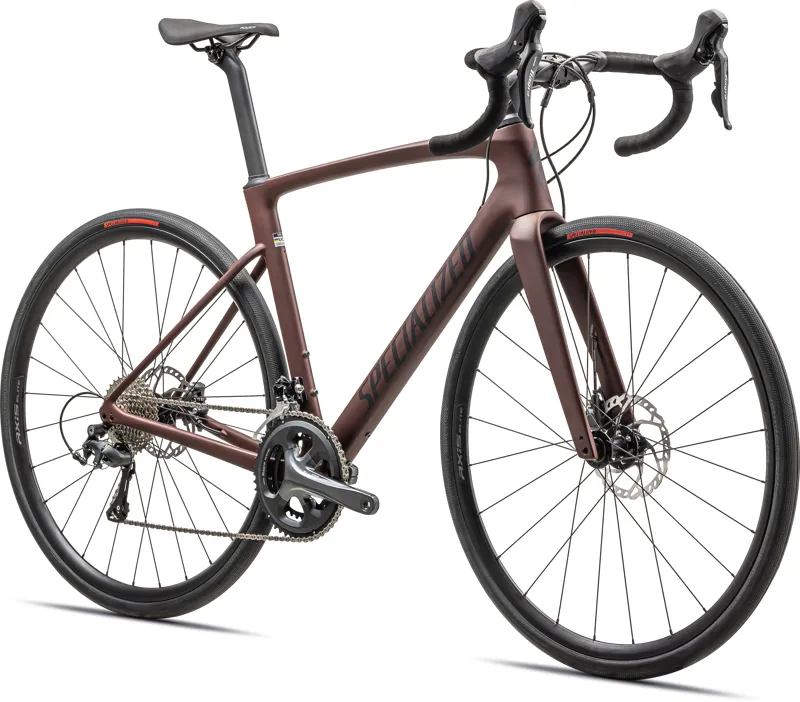 Specialized Roubaix SL8 Road Bike 2025 in Rusted Red/Obsidian-1