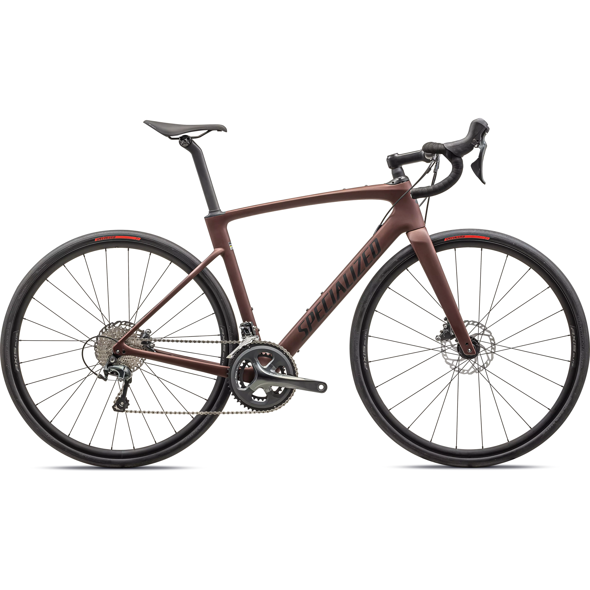Specialized Roubaix SL8 Road Bike 2025 in Rusted Red/Obsidian