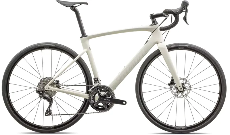 Specialized Roubaix SL8 Sport 105 Road Bike 2024 in Birch/White