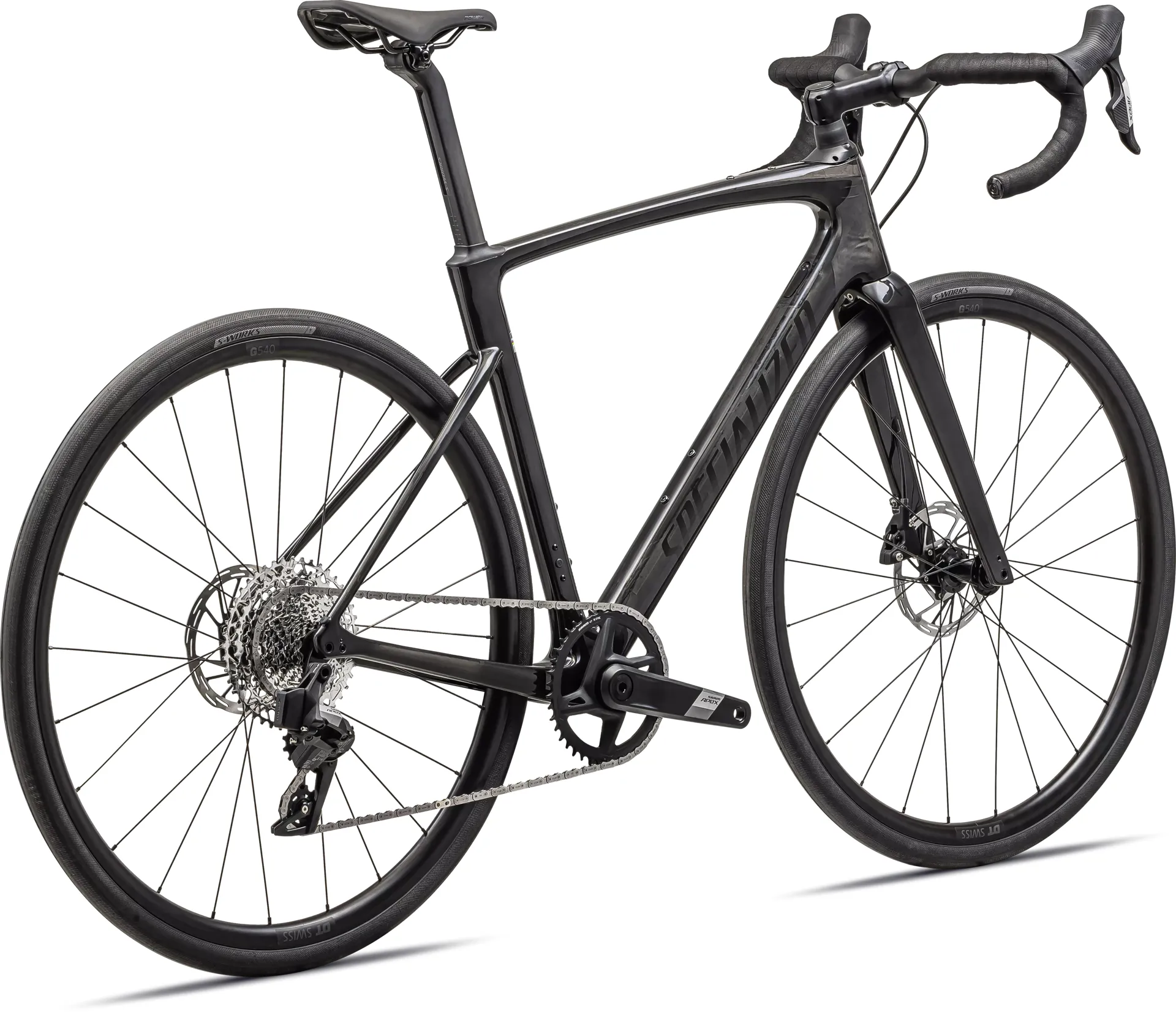Specialized Roubaix SL8 Sport Road Bike 2025 in Apex Carbon/ Smoke