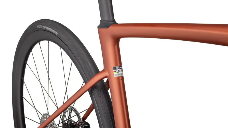 Specialized Roubaix SL8 Expert Road Bike 2025 in Copper/Smoke-5